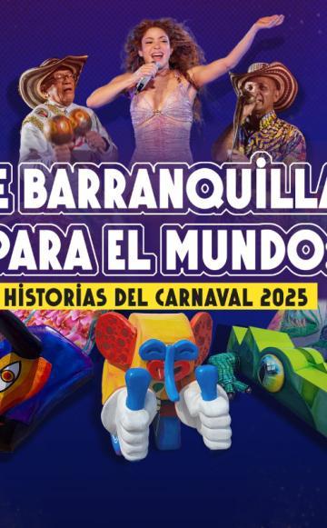 Shakira engalana el Carnaval de Barranquilla 2025