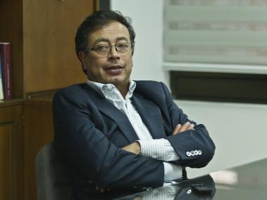 Gustavo Petro, candidato a la Presidencia.