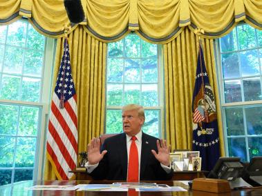 Donald Trump, presidente de Estados Unidos, al anunciar la cancelación de los diálogos con los talibanes.