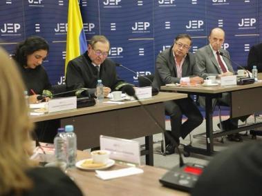 Gustavo Petro en la JEP