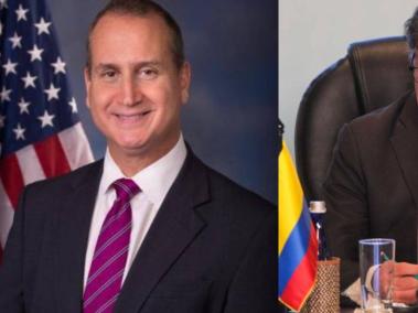 Mario Díaz-Balart y Gustavo Petro.