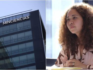 Yesenia Olaya, ministra de Ciencia, Tecnología e Innovación.