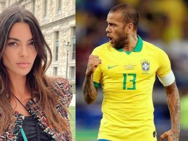 Joana Sanz y Dani Alves