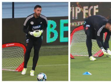 Cammilo Vargas, arquero de Colombia.