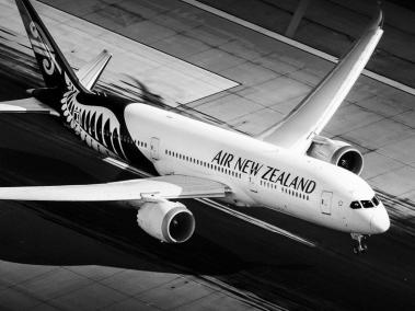 La pareja viajó desde Nueva York hacia Auckland para disfrutar de cuatro meses de vacaciones.