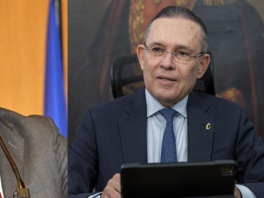 El presidente Gustavo Petro y Efraín Cepeda