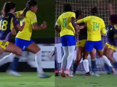 Brasil goleó a Colombia en el suramericano Sub-17 femenino