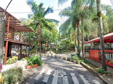 Esta es la zona cerca al Parque Lleras en Medellín en donde funcionan la mayoría de hoteles.