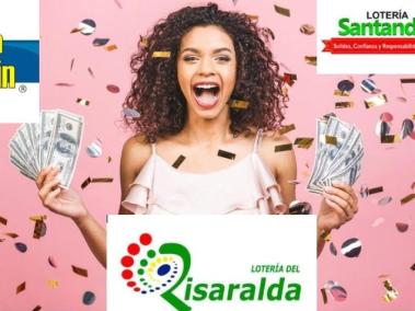 Resultados de la Lotería de Medellín, Santander y Risaralda