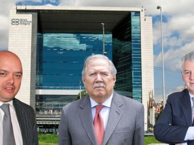 Enrique Vargas, Guillermo Botero y Juan Alberto Cabal.