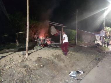 Explosión de carrobomba en Miranda, Cauca.