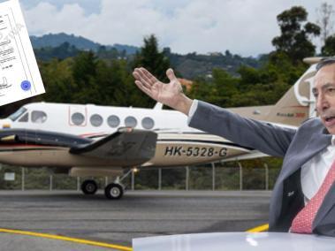 La Aerocivil canceló la matrícula de aeronave usada para vuelos de la Campaña contratados por Ricardo Roa.