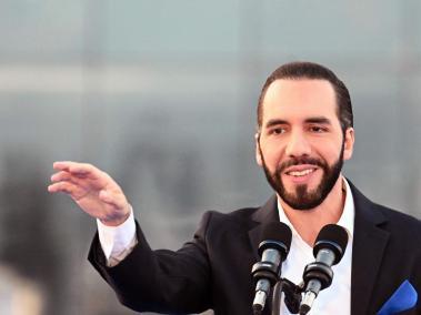 El presidente de El Salvador, Nayib Bukele.