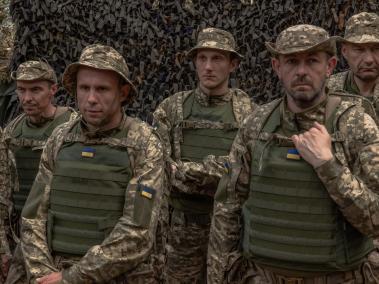 SesiÃ³n de entrenamiento del EjÃ©rcito de Ucrania en una zona no revelada en la regiÃ³n de JÃ¡rkov.
