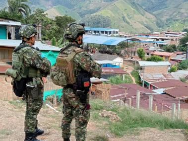 Operaciones de la Fuerza Pública en El Plateado.