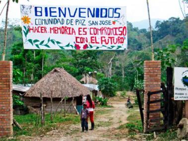 Comunidad de Paz, San José de Apartadó