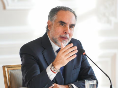 El ministro del Interior, Armando Benedetti