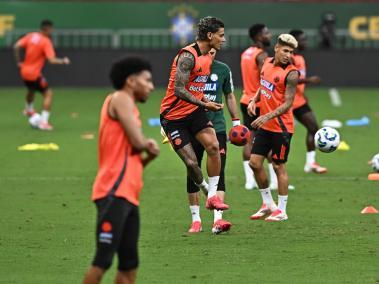 Entrenamiento de la Selección Colombia