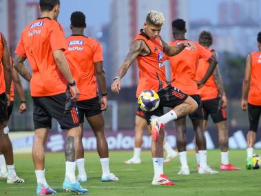 Entrenamiento de la Selección Colombia