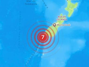 Terremoto en Nueva Zelanda.