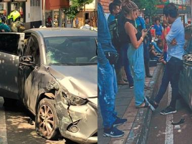 Mauricio Larrota- accidente Bucaramanga
