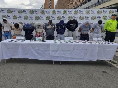 Captura de la banda Los Relojeros. La mayoría fueron dejados en libertad.