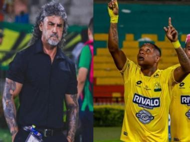 Leonel Álvarez y Jhon Vásquez
