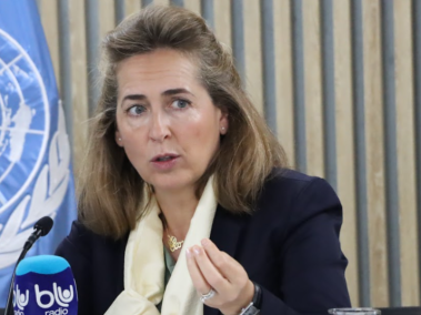 Sara Ferrer, representante del Programa de las Naciones Unidas para el Desarrollo en Colombia.