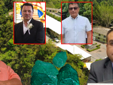 El esmeraldero Hollman Carranza; Hernando Sánchez y Juan Sebastián Aguilar, asesinados en Bogotá, y Jonatan Sánchez, exdiputado de Boyacá.