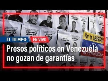 Denuncian que presos políticos no gozan de garantías mínimas en Venezuela