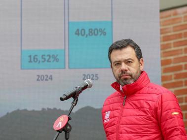 Alcalde de Bogotá Carlos Fernando Galán.