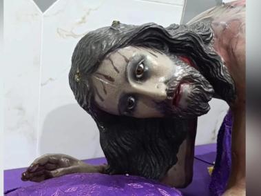 Jesús Caído, al que robaron en Sucre.