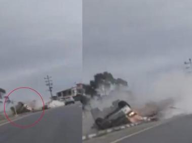 Accidente en vía Girardot - Bogotá.