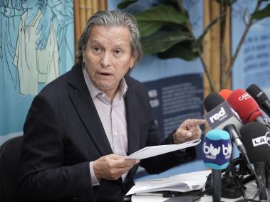 Armando Novoa, jefe de la delegación del Gobierno en la mesa con la Coordinadora Nacional Ejército Bolivariano.