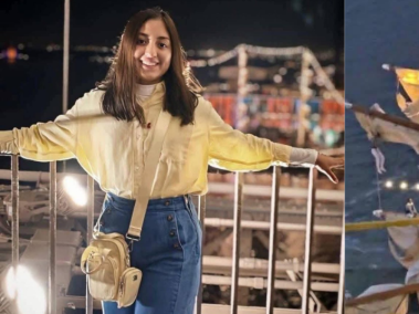 Mexicana muerta en medio del accidente de buque mexicano en puente de Brooklyn.