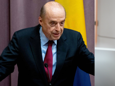 Álvaro Leyva y Gustavo Petro.