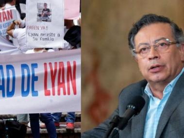 Lyan Hortúa y presidente Petro