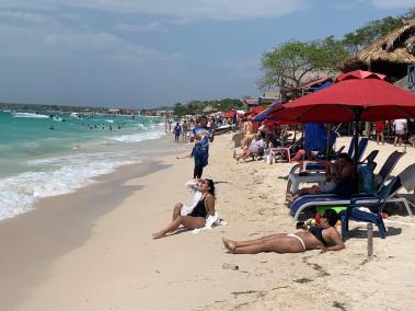 Playa Blanca en Cartagena
