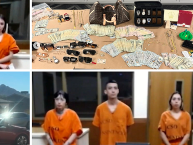 Colombianos capturados por robo de casas en Arizona, California y Washington.