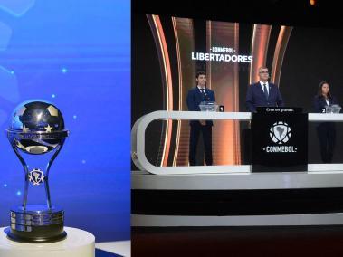 Sorteos de las copas Libertadores y Sudamericana