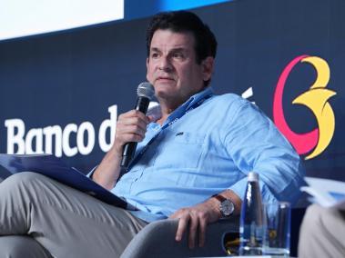 Luis Carlos Sarmiento Gutiérrez, presidente de la Junta Directiva del Grupo Aval, en la Convención Bancaria.