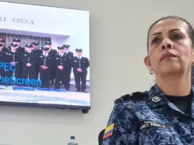 Mayor Nancy del Socorro Pérez.