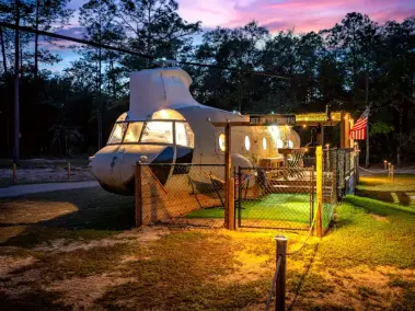 El Helicóptero forma parte de las experiencias especiales de Airbnb.