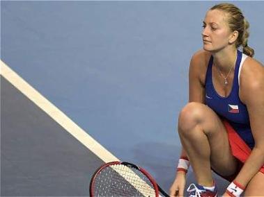 Petra Kvitova, tenista checa.