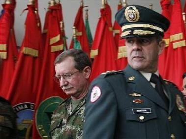 El general (r) Mario Montoya ejerció como comandatnte del Ejército hasta noviembre de 2008.