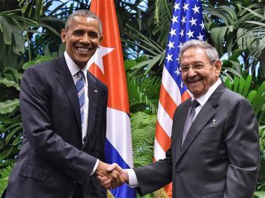 Barack Obama, actual presidente demócrata, fue el primero en dialogar con Fidel cuando ya no era el mandatario de Cuba.