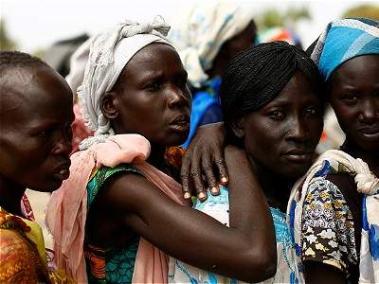 Según las organizaciones de la ONU, cerca de 100.000 sursudaneses están muriendo de hambre.