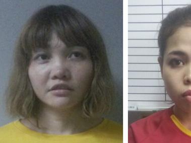 La vietnamita Doan Thi Huong y a la indonesia Siti Aisyah fueron acusadas de asesinato por la justicia malasia.