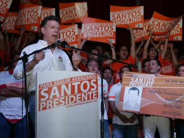 Los afiches fueron realizados para la campaña presidencial del 2010.