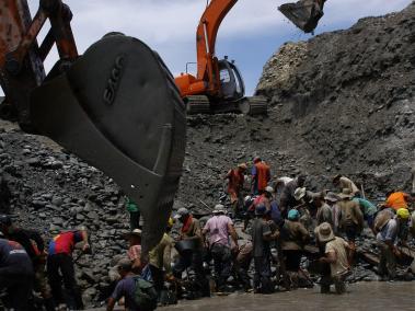 Foto de archivo de una mina en Ataco, Tolima.